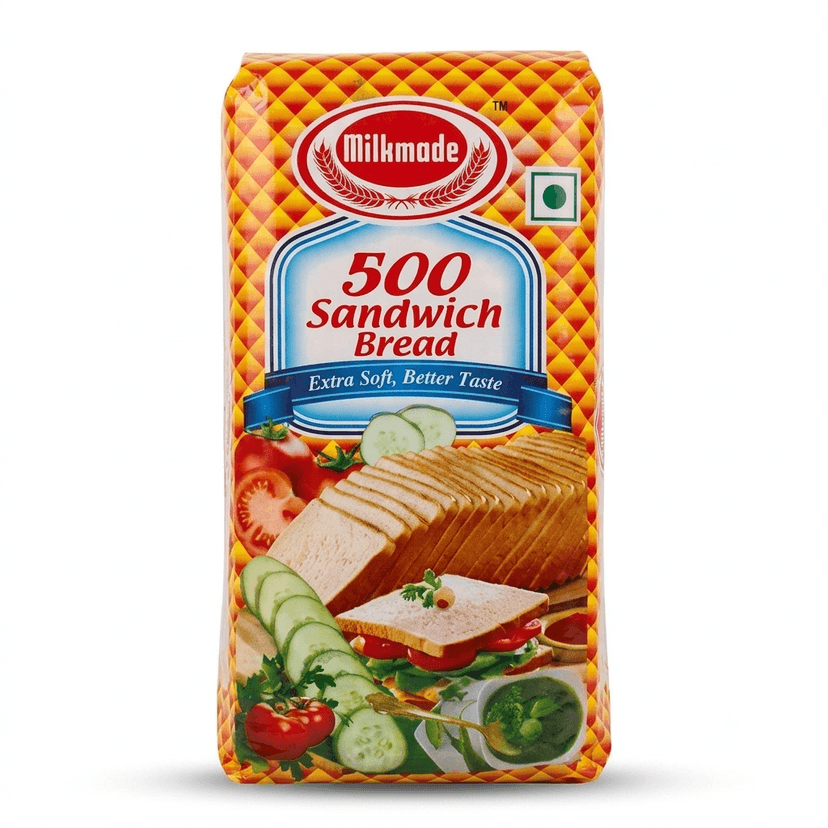 Milkmade 500 Sandwich Bread Extra Soft Butter Taste 400 g
